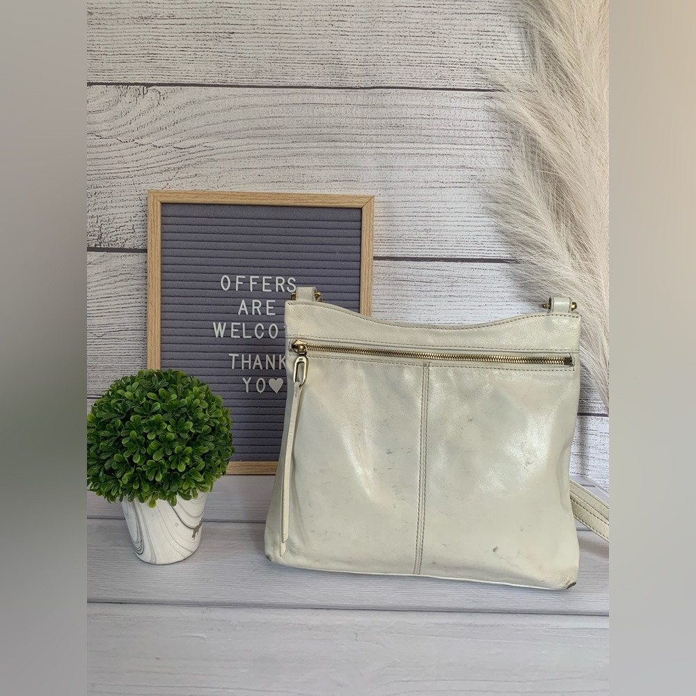 HOBO crossbody leather bag